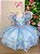 Vestido Princesa Jardim Encantado Azul - Imagem 4