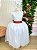 Vestido Marie Longo Branco Laço Terracota - Imagem 1