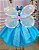 Vestido Princesa Belli Bia Jardim Encantado Azul Tiffany - Imagem 4