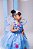 Vestido Princesa Belli Bia Jardim Encantado Azul Bebe - Imagem 2