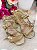 Sandalia Flor Di Mila Borboletas Dourado - Imagem 2