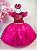 Vestido Princesa Belli Tematico Barbie Pink Glitter - Imagem 1
