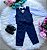 Conjunto Miss Cherry Social Colete Leonardo Azul Marinho - Imagem 2