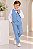 Conjunto Miss Cherry Social Leonardo Colete Azul Claro - Imagem 1