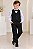 Conjunto Miss Cherry Social Leonardo Colete Preto - Imagem 1