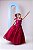 Vestido Marie Longo Manga Princesa Marsala - Imagem 3