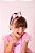 Vestido Princesa Belli Tematico Barbie Rosa - Imagem 2