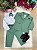 Conjunto Social Miss Cherry Terno Pedro Verde - Imagem 4