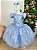 Vestido Marie Bolinhas Azul Bebe - Imagem 1