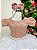 Vestido Enjoy Longo Mari Peito Rendado Rose Saia Branca - Imagem 3
