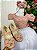 Vestido Enjoy Longo Mari Peito Rendado Rose Saia Branca - Imagem 4