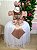 Vestido Enjoy Longo Mari Peito Rendado Rose Saia Branca - Imagem 4