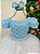 Vestido Enjoy Longo Mari Peito Rendado Azul Bebe - Imagem 3