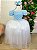 Vestido Enjoy Longo Mari Peito Rendado Azul Bebe - Imagem 2