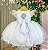 Vestido Menina Bonita Manga Cisne Branco - Imagem 4