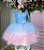 Vestido Princesa Belli Tematico Sereia - Ariel - Fundo do Mar - Imagem 4