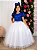 Vestido Enjoy Longo Mari Peito Azul Royal - Imagem 1