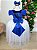 Vestido Enjoy Longo Mari Peito Azul Royal - Imagem 4