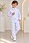 Conjunto Miss Cherry Social Leonardo Colete Branco - Imagem 1
