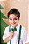 Conjunto Miss Cherry Henry Camisa Branca Suspensorio Verde - Imagem 4