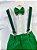 Conjunto Miss Cherry Camisa Branca Suspensorio Verde - Imagem 2