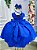 Vestido Belle Fille Lacinho Azul Royal - Imagem 4