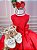 Vestido Miss Sweet Laço Rendado Vermelho - Imagem 3