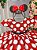 Vestido Tematicos da Miss Minnie/Minie Vermelho Poá - Imagem 3
