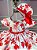 Vestido Miss Cherry Chapeu Ursinho Vermelho - Imagem 3