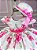 Vestido Miss Cherry Chapeu Florido Pink - Imagem 3
