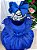 Vestido Marie Longo Mel Azul Royal - Imagem 4
