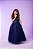 Vestido Marie Longo Mel Azul Petróleo - Imagem 3