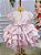 Vestido Miss Sweet Bebe Rosa Bebe Peito Rendado - Imagem 6