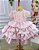 Vestido Miss Sweet Bebe Rosa Bebe Peito Rendado - Imagem 3