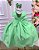Vestido Belle Fille Lacinho Verde - Imagem 4
