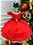 Vestido Belle Fille Vermelho Natal Inspiração Noel - Imagem 1