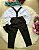 Conjunto Meninos Miss Cherry Leo Suspensorio Preto - Imagem 3