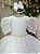 Vestido Marie Juvenil Poa Branco - Imagem 2