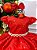 Vestido Marie Vermelho Rendado - Imagem 3