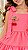 Vestido Blogueirinha Rosa Neon Cerejinha - Imagem 2