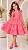 Vestido Blogueirinha Rosa Neon Cerejinha - Imagem 1
