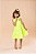 Vestido Blogueirinha Verde Neon Cerejinha - Imagem 1
