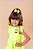 Vestido Blogueirinha Verde Neon Cerejinha - Imagem 3