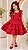 Vestido Blogueirinha Vermelho Cerejinha - Imagem 1