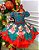Vestido Mimadine Ursinho Verde Natal - Imagem 2