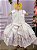Vestido Miss Sweet Salmão Florido - Imagem 4
