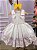 Vestido Miss Sweet Salmão Florido - Imagem 1