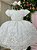 Vestido Marie Jardim Encantado Realeza Branco - Imagem 3