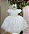 Vestido Marie Jardim Encantado Realeza Branco - Imagem 1