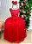 Vestido Enjoy Longo Regata Vermelho - Imagem 3